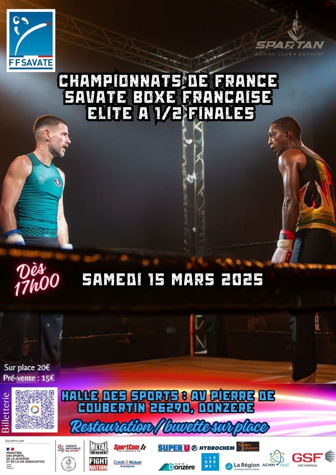 \ud83e\udd4a Championnat de France Elite A et Premium de Boxe Fran\u00e7aise - Demi-finales \ud83c\udfc6