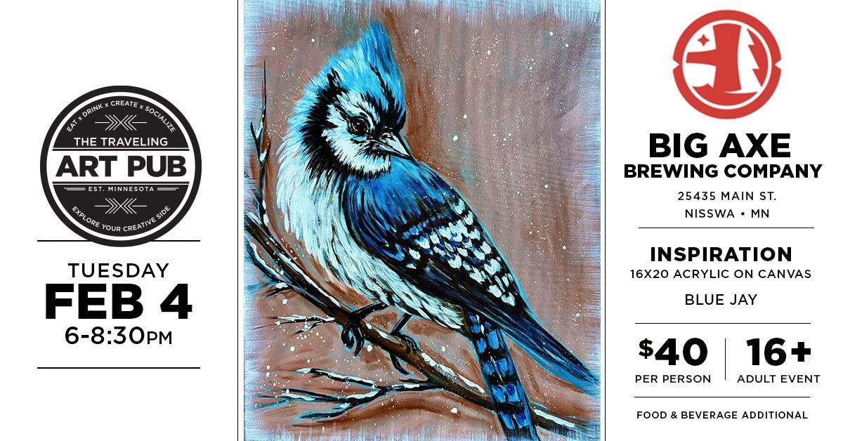 TAP Guided Painting Event | Big Axe Brewing, Nisswa