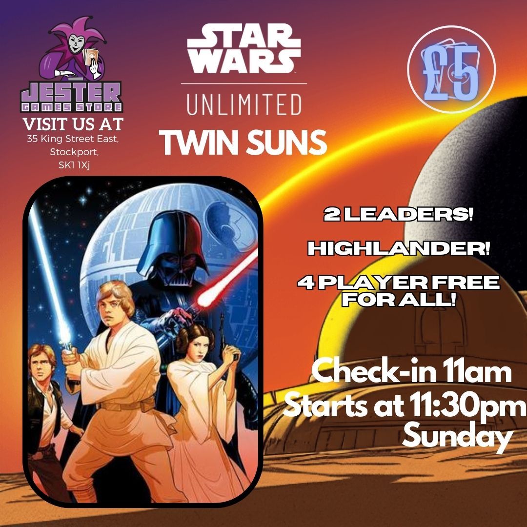 Star Wars Unlimited Twin Sundays