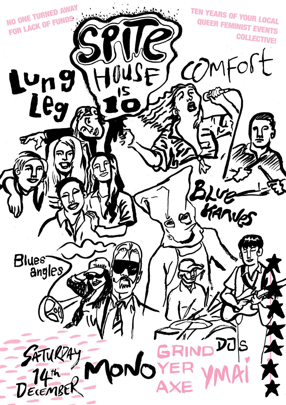 SPITE HOUSE IS 10! With Lung Leg, Comfort and more!