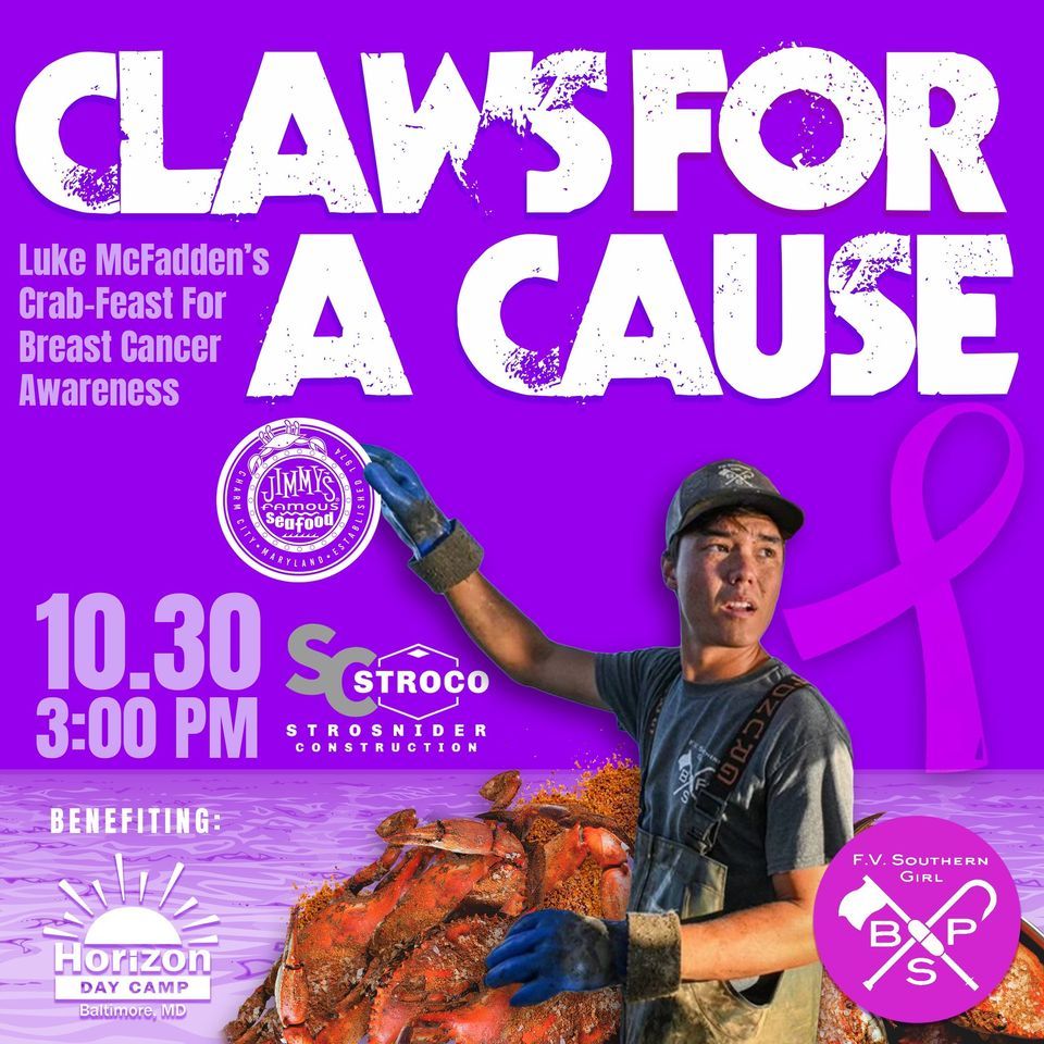 Luke McFadden's Claws For A Cause Crab Feast