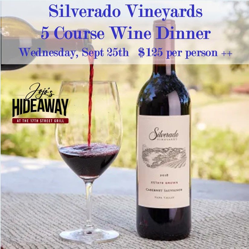 Silverado Vineyards Wine Dinnner