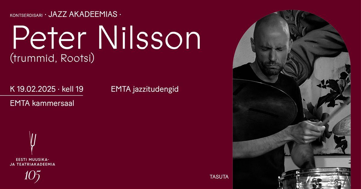 Jazz akadeemias. Peter Nilsson ja EMTA jazzitudengid