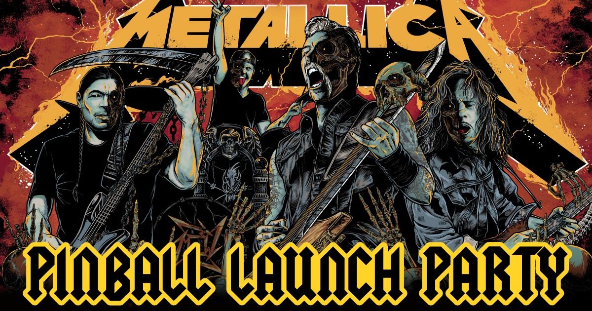 LAUNCH PARTY METALLICA A GATE NINETY WORLD