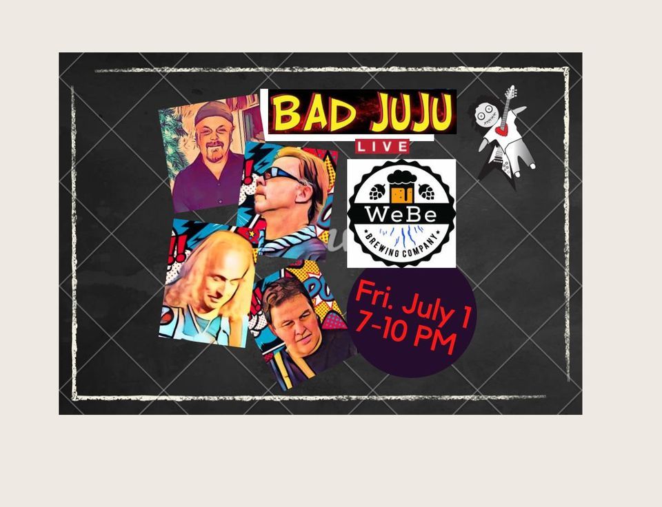 JuJu Returns To WeBe Brewing July 1st