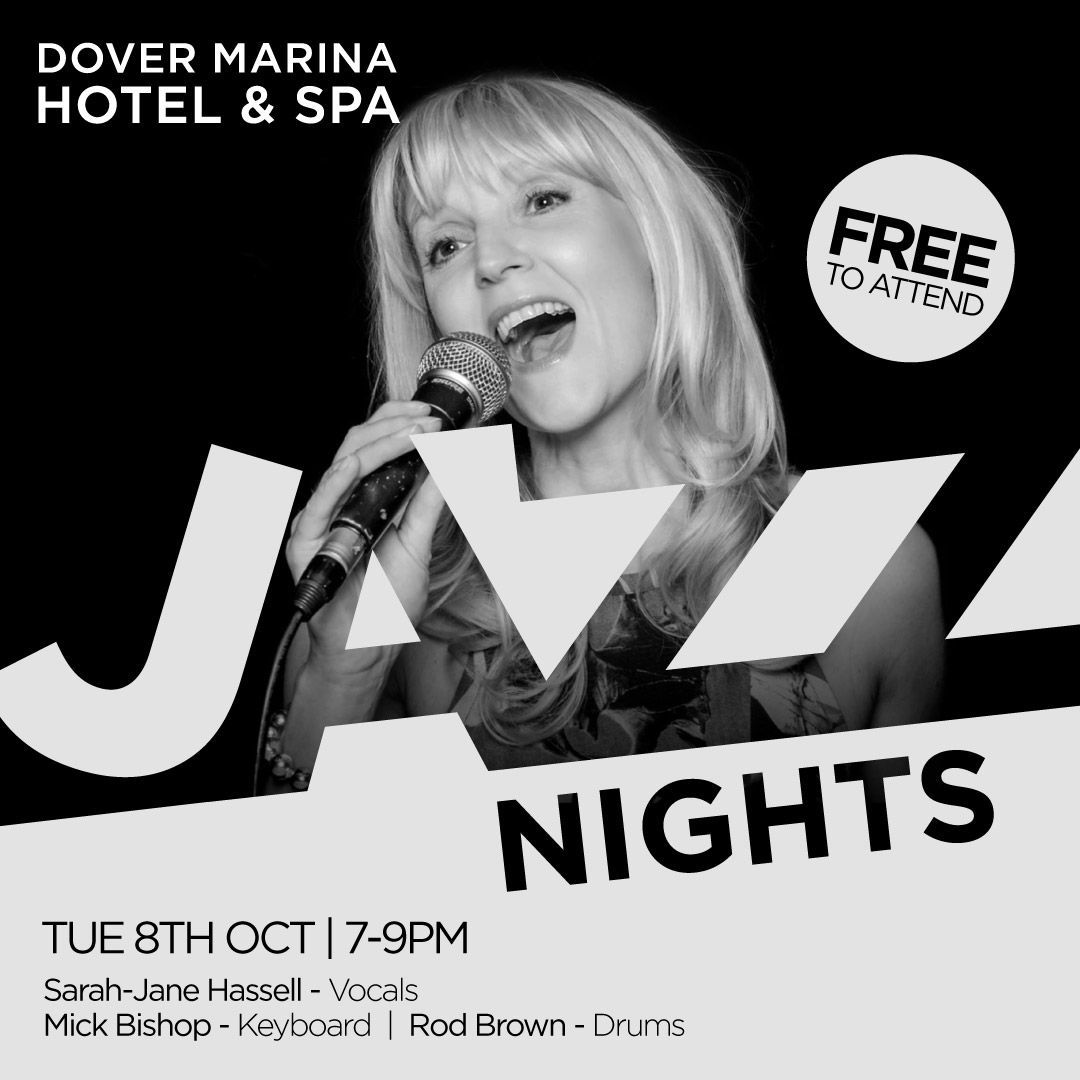 JAZZ Night with Sarah-Jane Hassell - FREE to attend! (Tuesday 8th October)