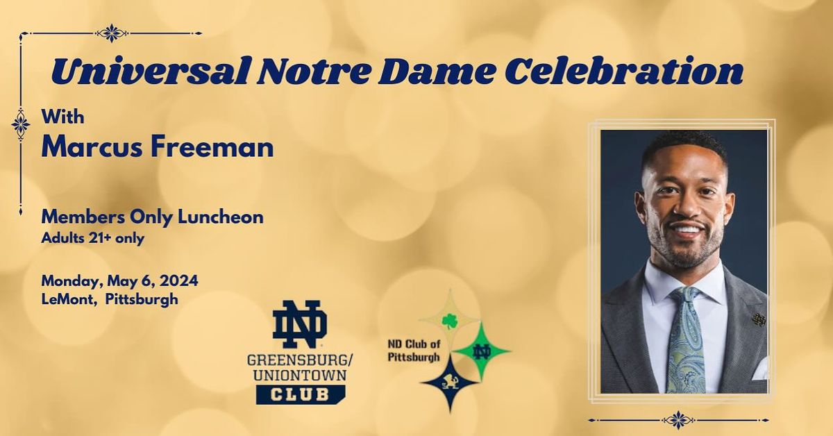 Universal Notre Dame Celebration: Head Coach Marcus Freeman