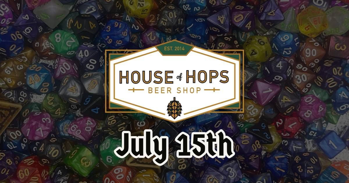 DnD at House of Hops