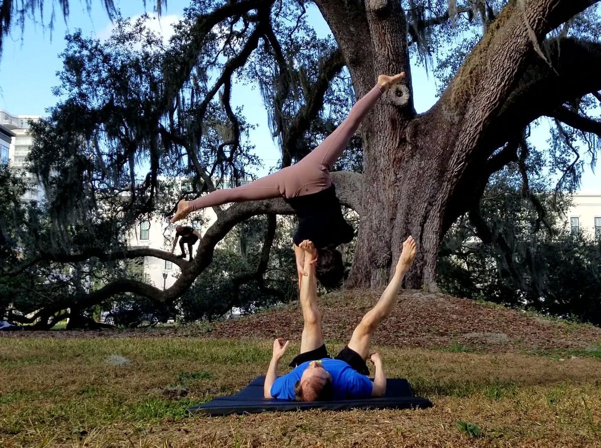 Acro Yoga Foundations with Steve Machalek and Alissa Gamberg