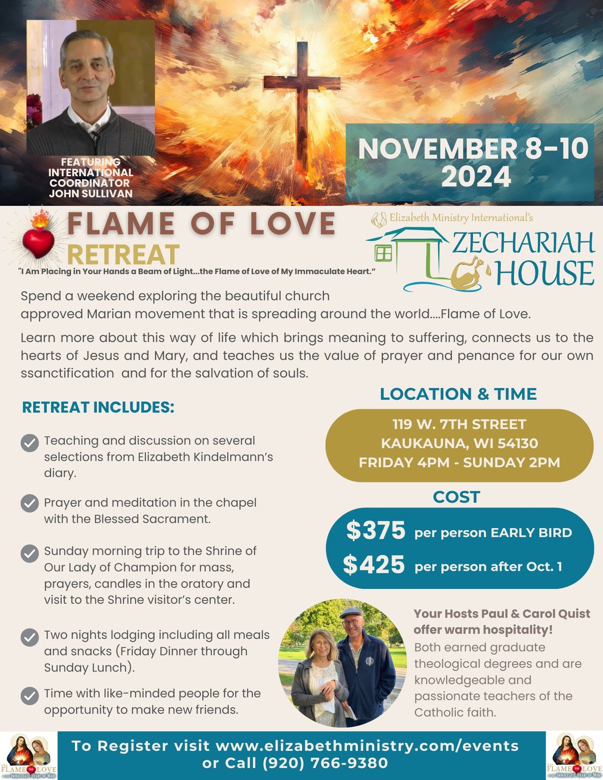 Flame of Love Retreat