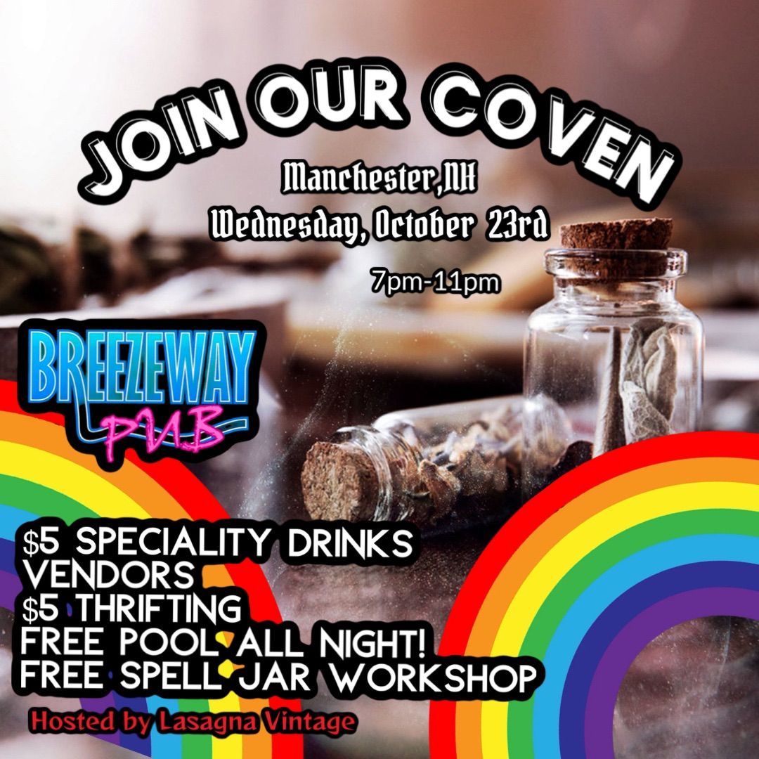 \ud83e\uddd9\u200d\u2640\ufe0fJoin Our Coven Workshop \ud83c\udf7bat the Breezeway Pub \ud83c\udff3\ufe0f\u200d\ud83c\udf08