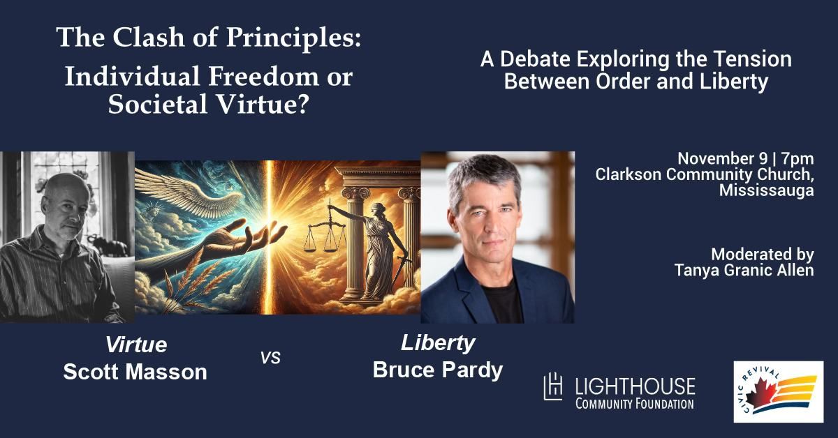 Debate: Individual Freedom vs. Societal Virtue \u2013 The Future of Our Civilization