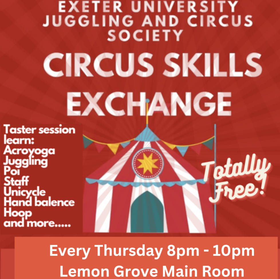 Juggling, Acroyoga and Flow - Circus Skills Exchange