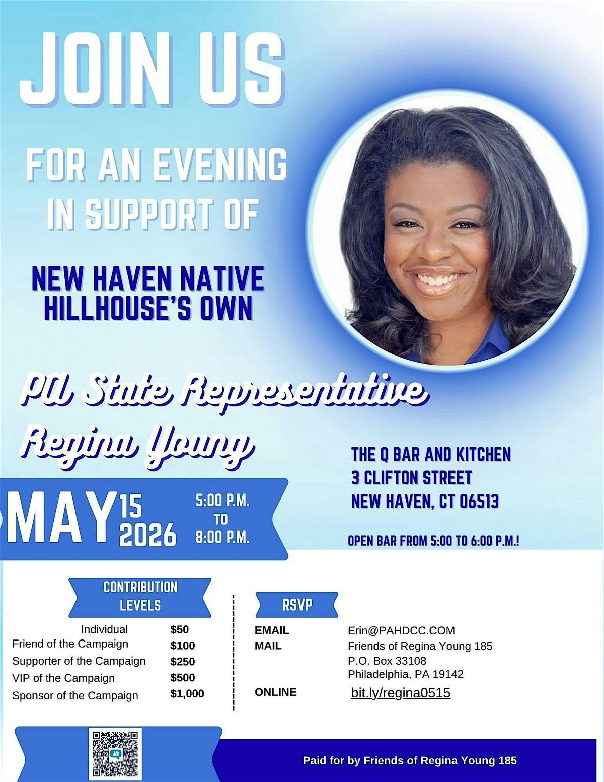 New Haven Native & PA State Representative Regina Young Returns Home