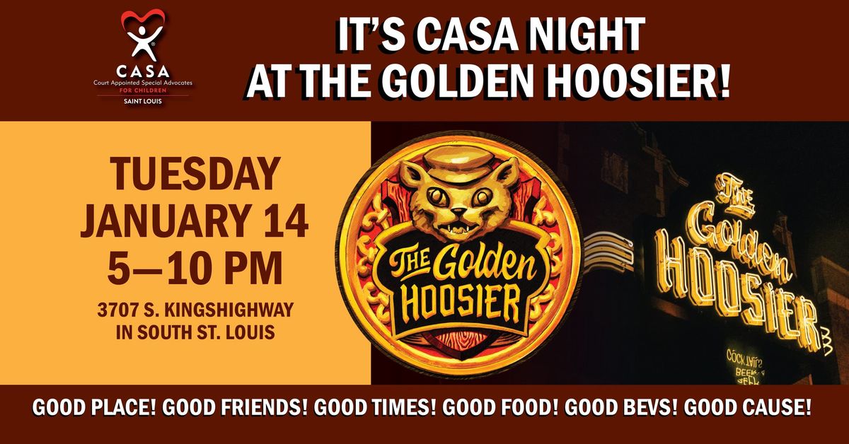 Golden Hoosier CASA Night!