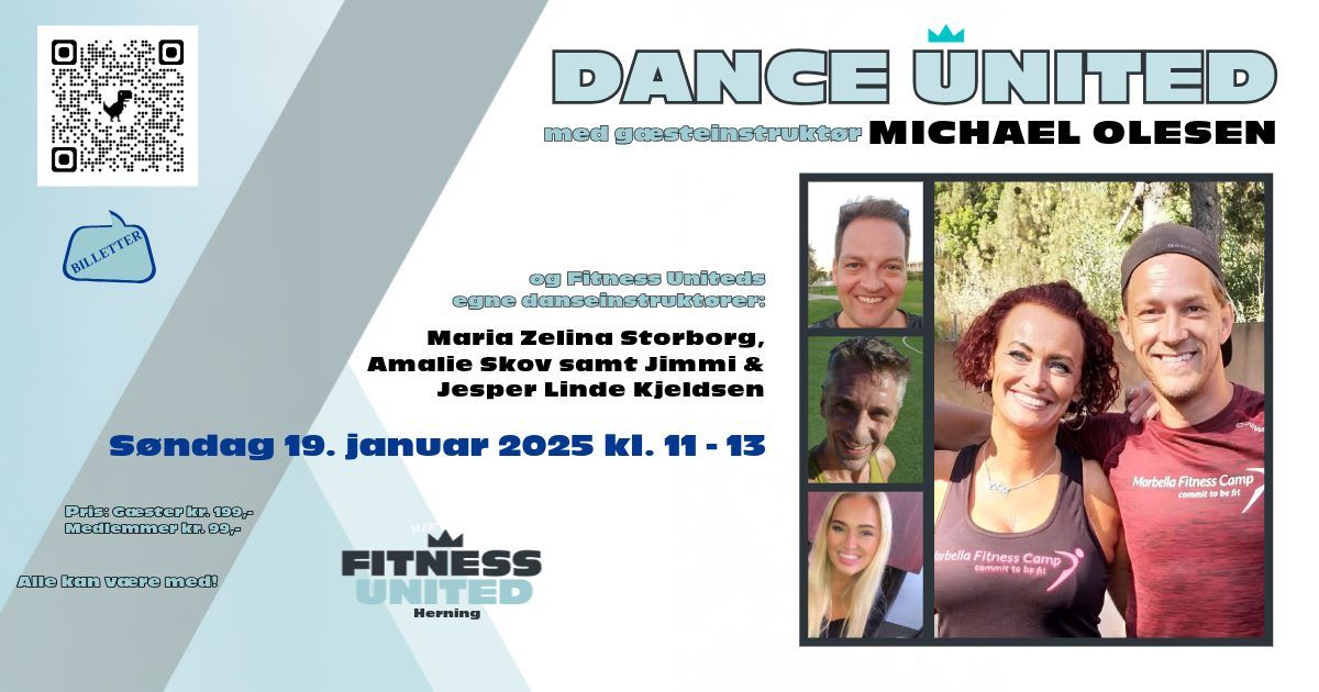 DANCE UNITED med g\u00e6steinstrukt\u00f8r Michael Olesen