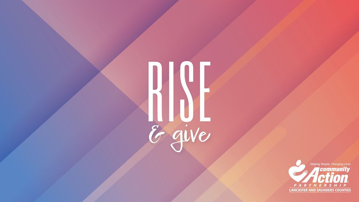 RISE & Give hosted by Community Action