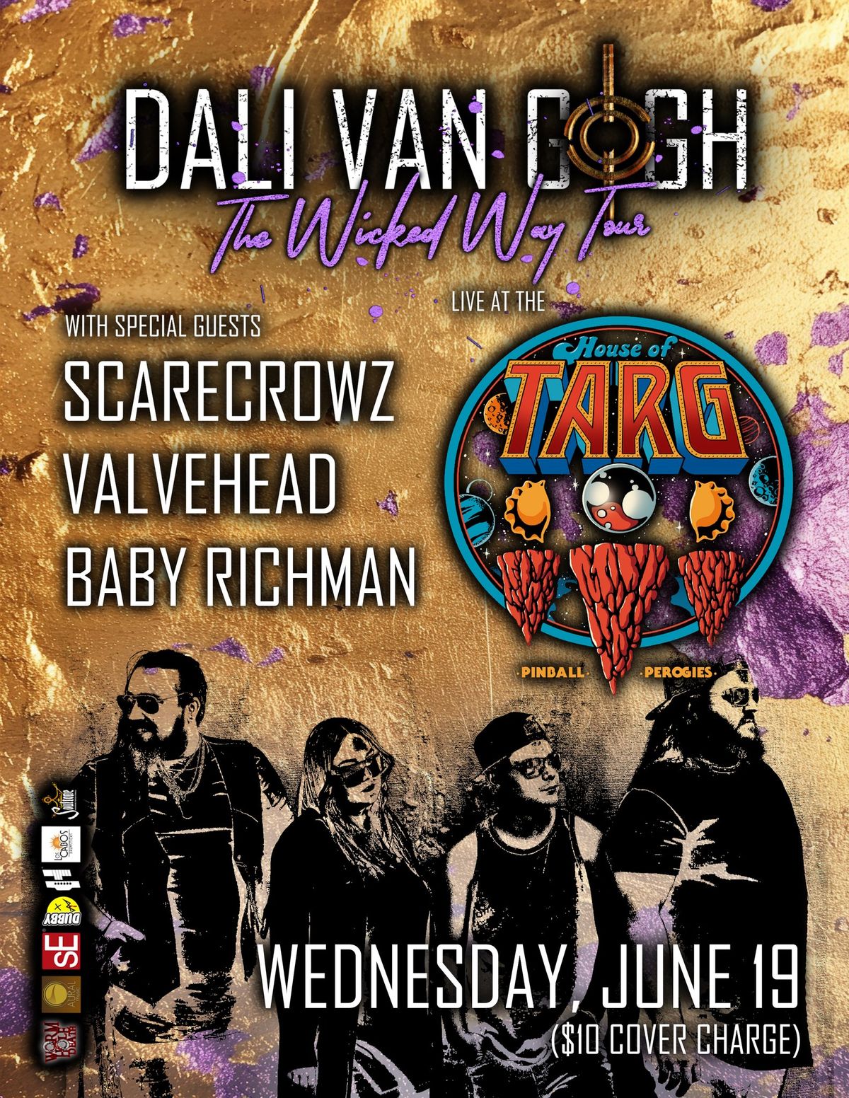 Dali Van Gogh live at the House of Targ // ft. Scarecrowz, Valvehead ...