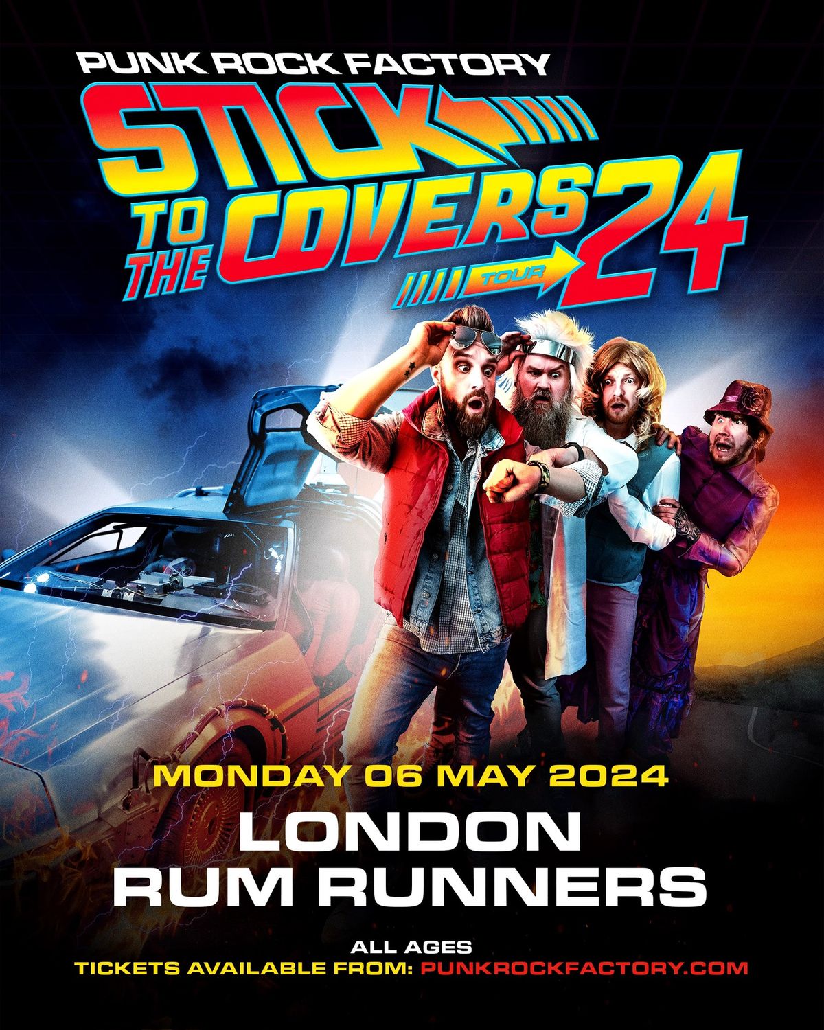 PUNK ROCK FACTORY: Stick To The Covers Tour w\/ Full Throttle - May 6th @ Rum Runners