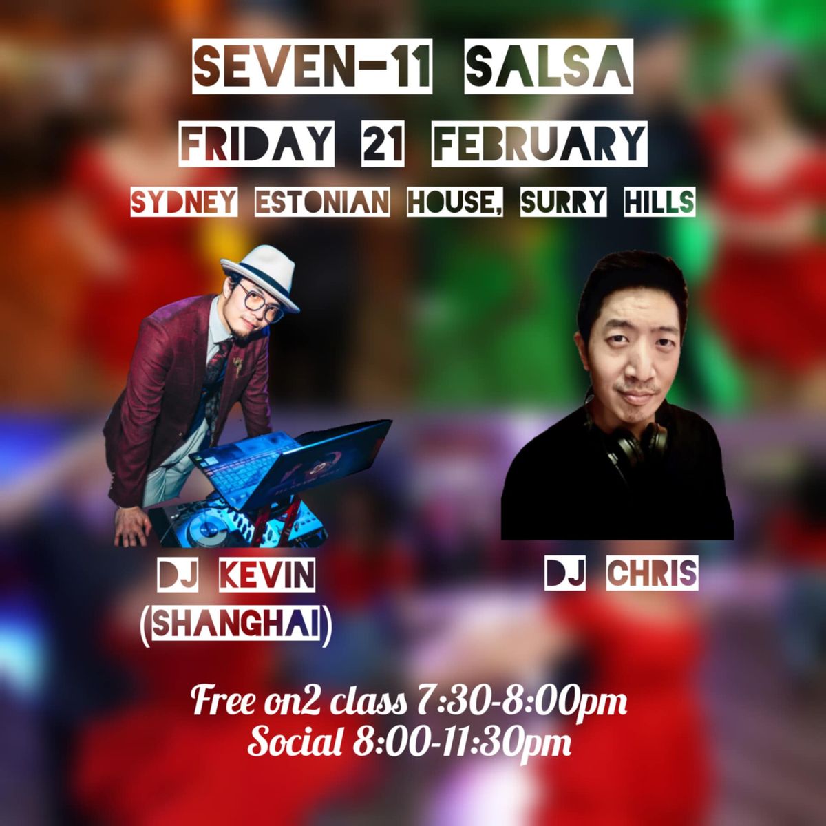 Seven-11 Salsa Social: 21 February 25'