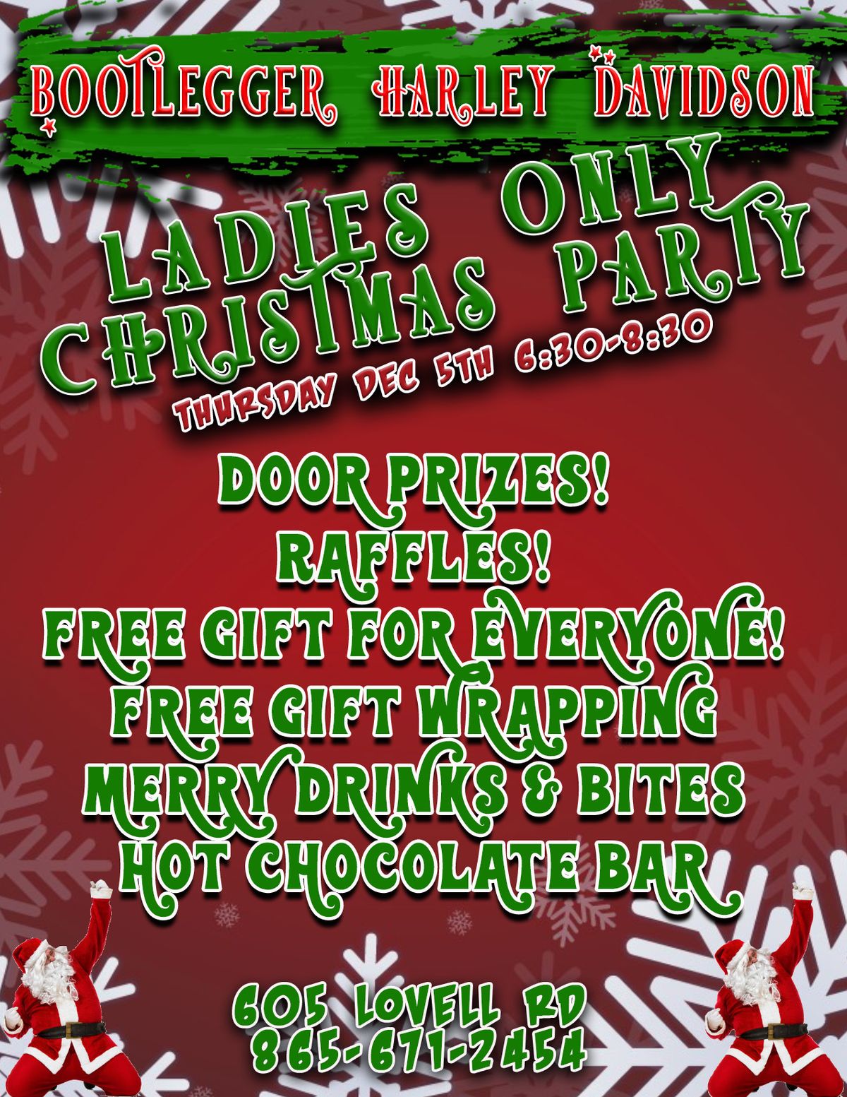 Ladies Only VIP Christmas Party