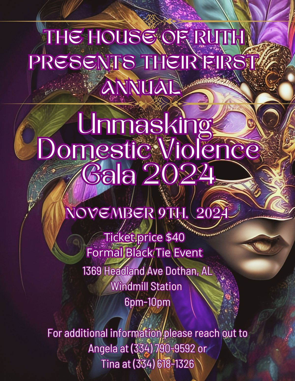 Unmasking Domestic Violence Gala