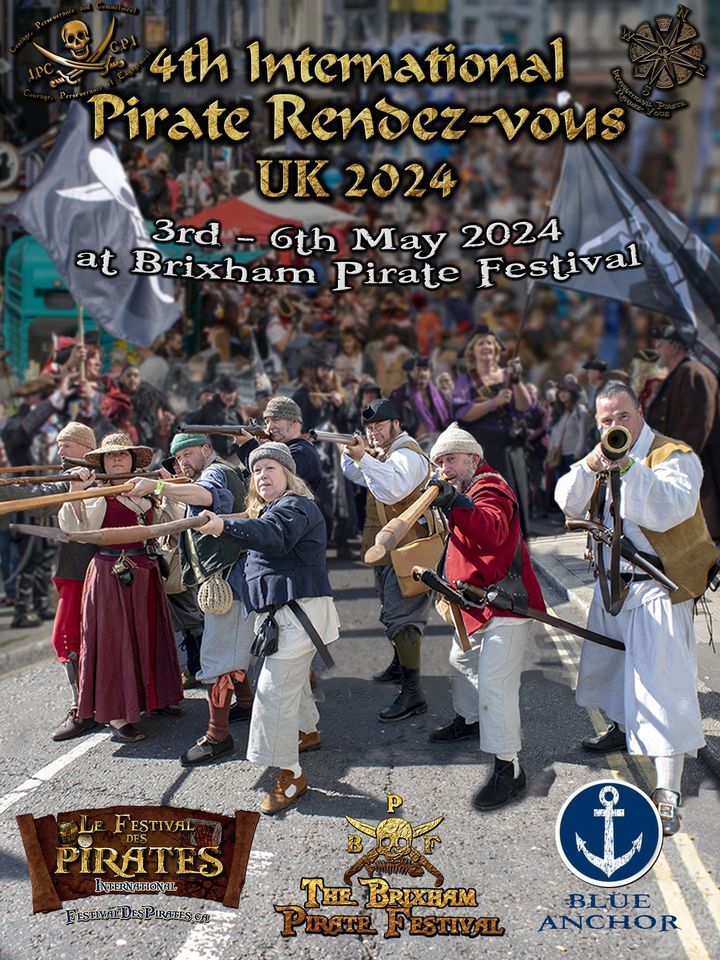 4th International Pirate Rendez-Vous 2024 Brixham UK 