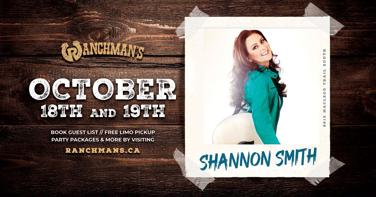 SHANNON SMITH LIVE AT RANCHMANS