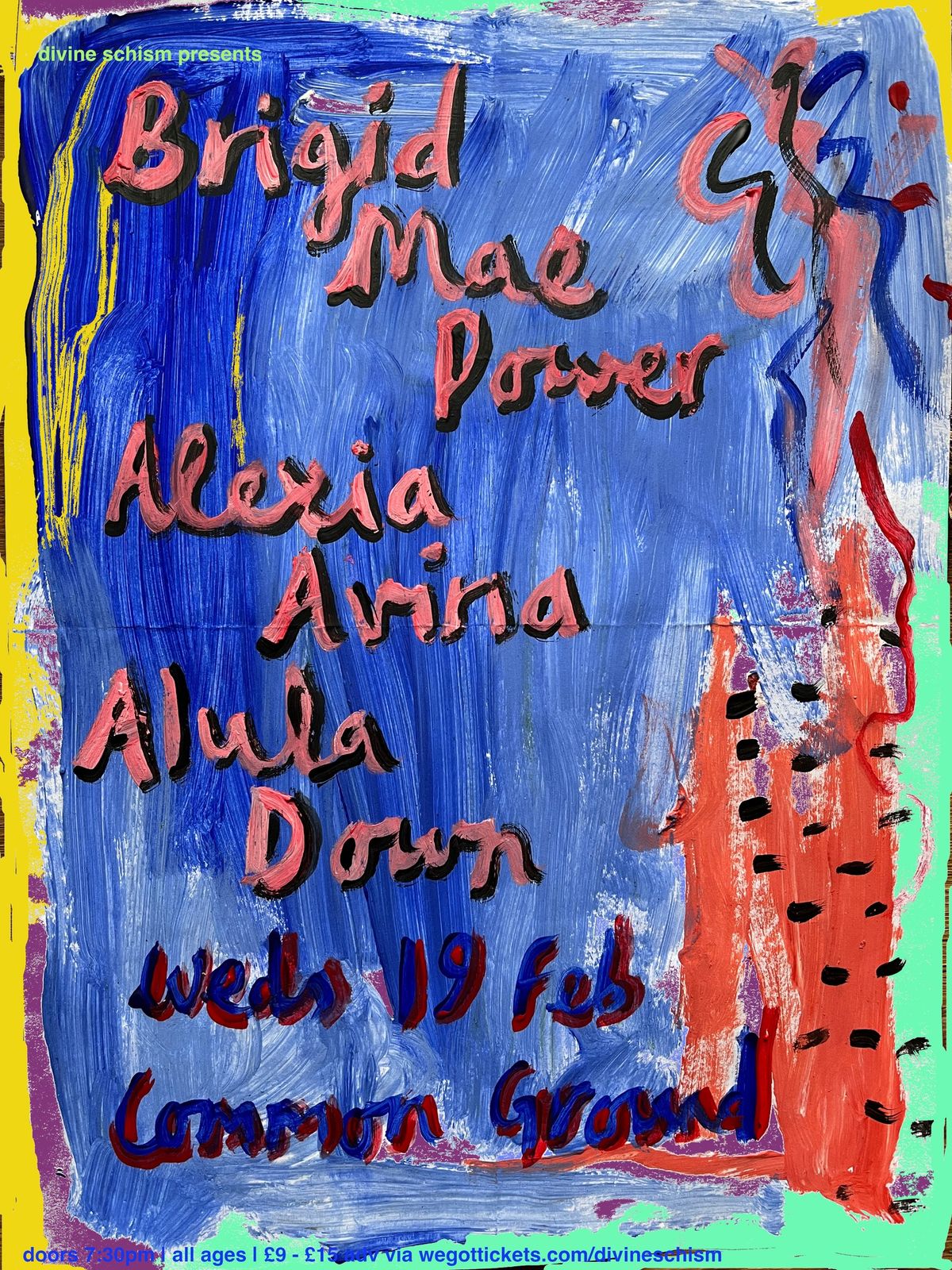 Divine Schism: Brigid Mae Power + Alexia Avina + Alula Down