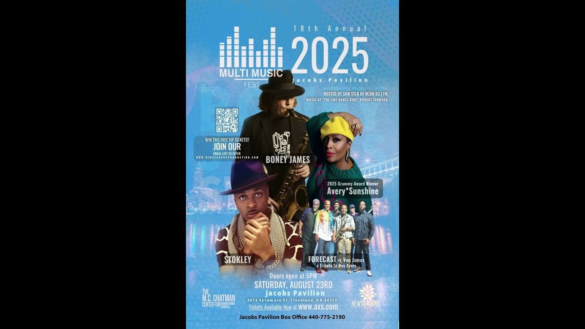 Multi Music Fest: Boney James  Avery Sunshine & Stokley