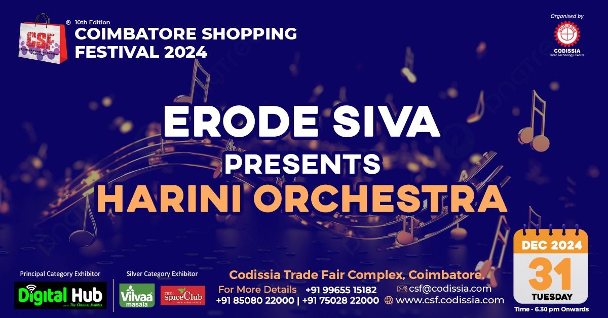 ERODE Siva Presents HARINI Orchestra