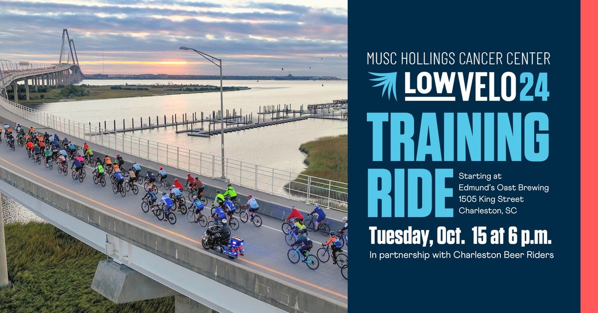 LOWVELO24 Training Ride with Charleston Beer Riders