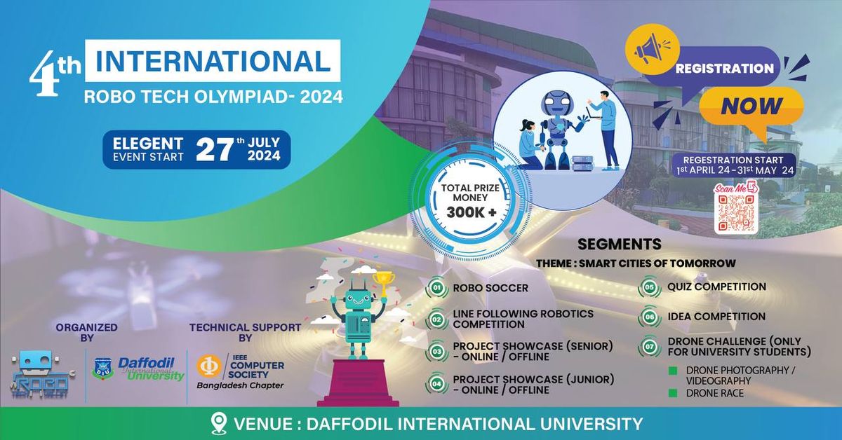 4th International ROBO TECH Olympiad - 2024
