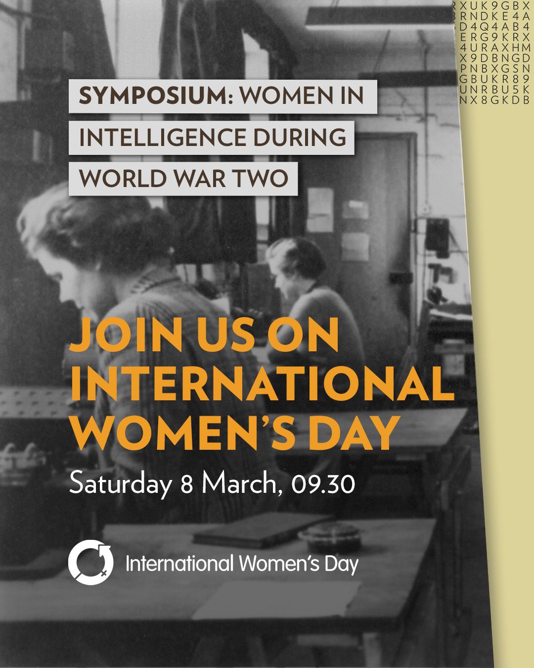 Women in Intelligence During World War Two Symposium at Bletchley Park