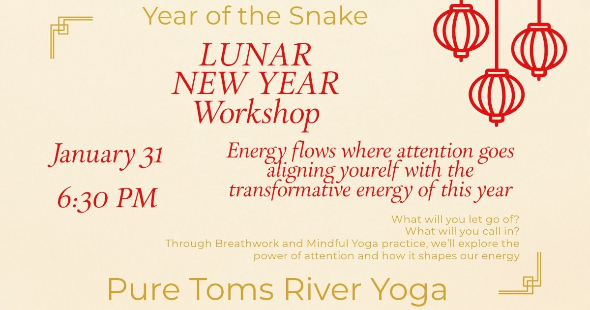 Lunar New Year Workshop: A Fresh Start