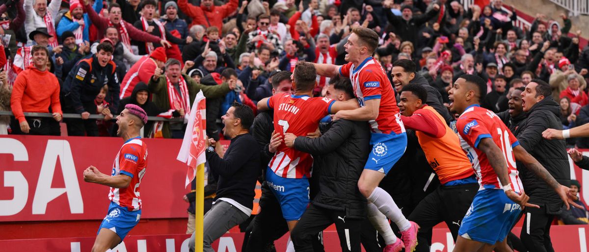 Girona FC vs Levante UD at Estadi Montilivi