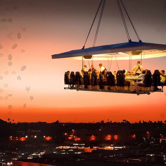 Dinner in the Sky Marrakech