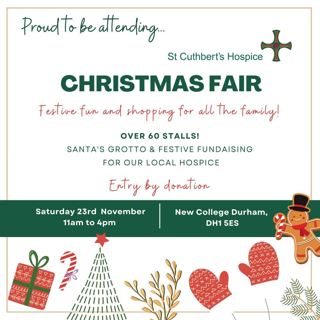 St Cuthbert's Hospice Christmas Fair!