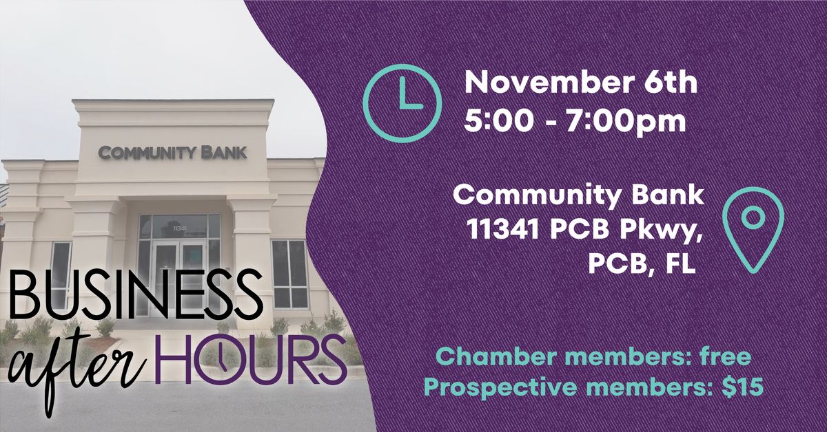 Business After Hours - November