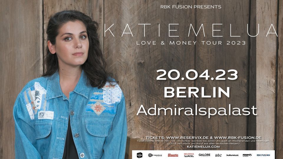 KATIE MELUA \/\/ Love & Money Tour 2023 \/\/ Berlin