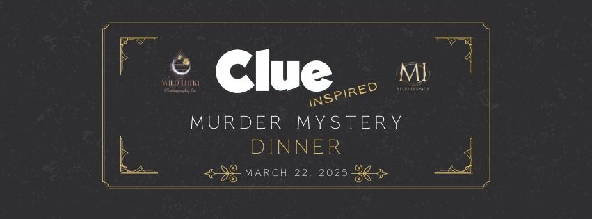 Clue Murder Mystery Dinner