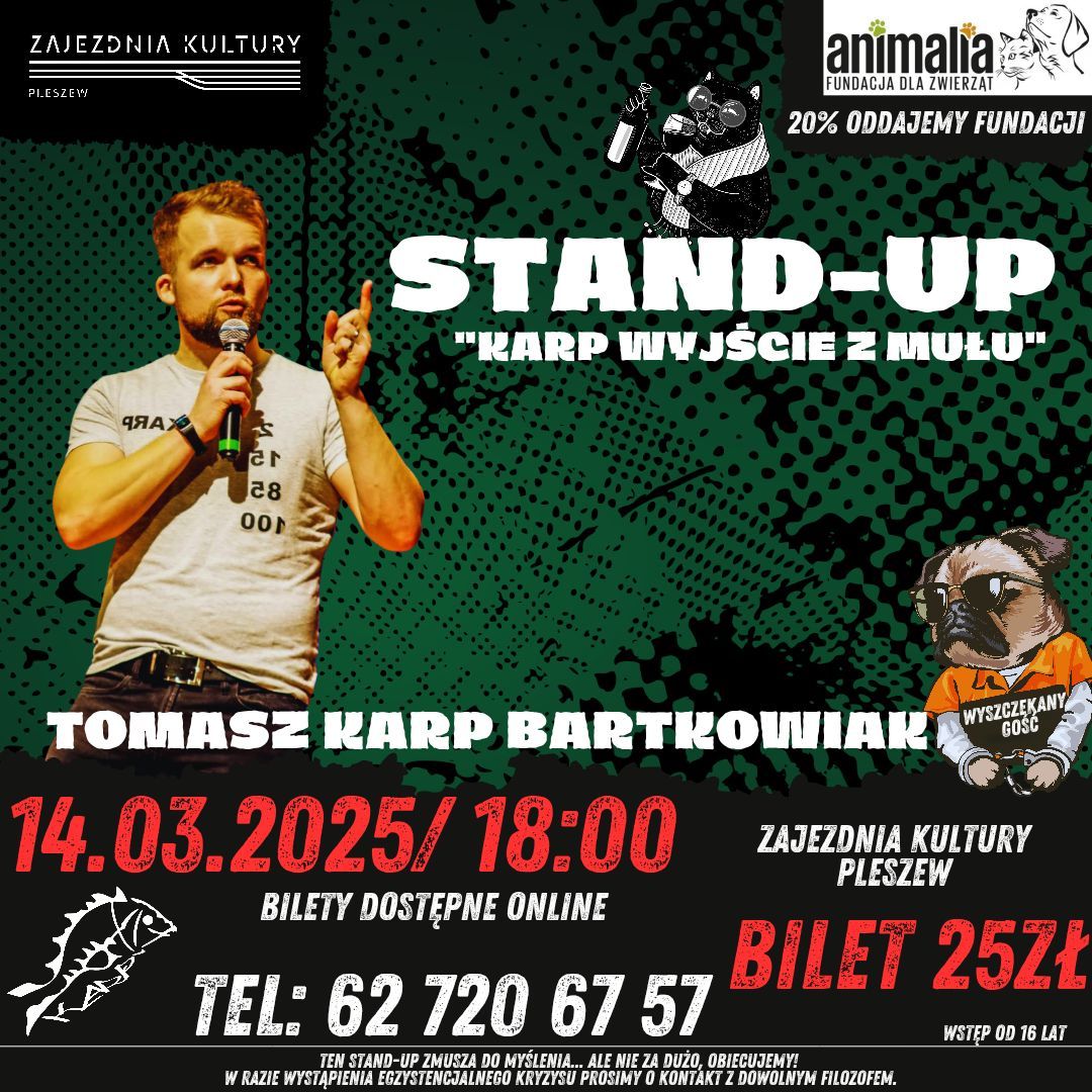 Stand-up Karp wyj\u015bcie z mu\u0142u 