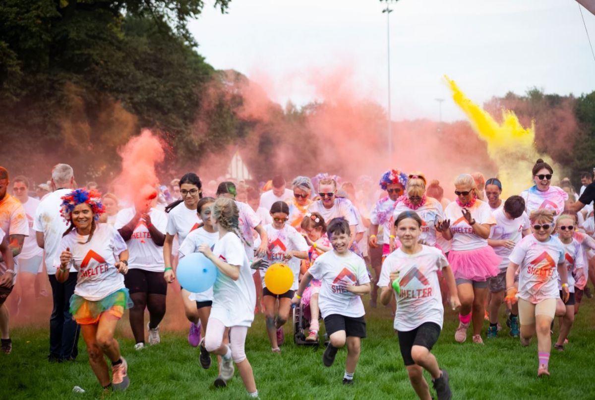 Shelter Colour Run 2025