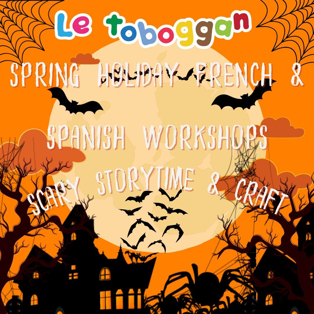 Spring holiday Halloween book club and craft workshop_Spanish