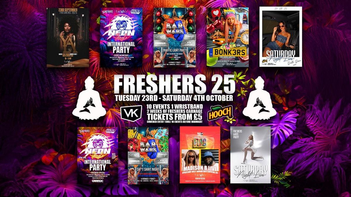 BUDDHA LOUNGE FRESHERS TAKEOVER 2025