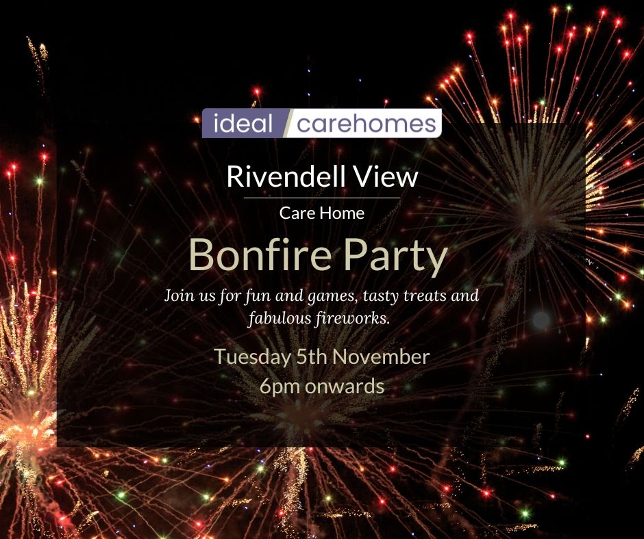 Rivendell view bonfire party