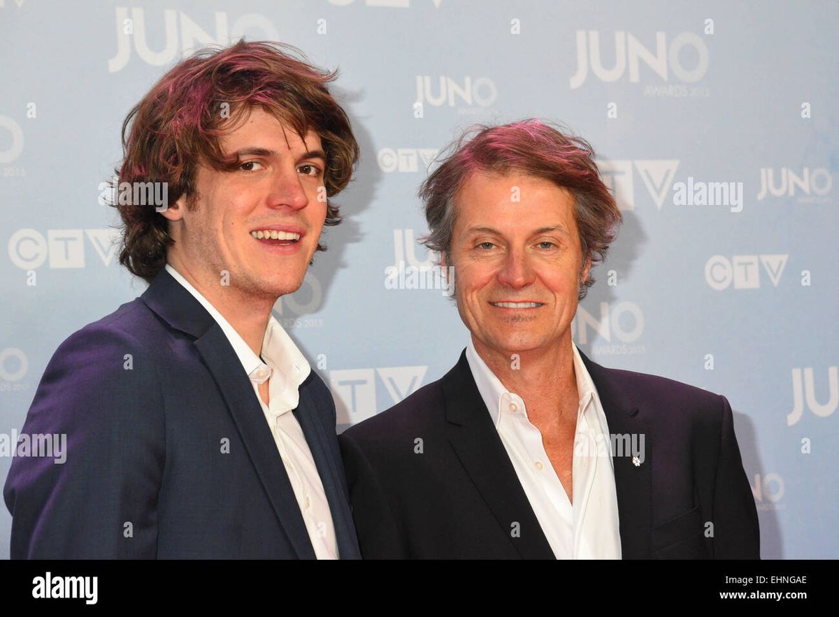 Jim Cuddy with Devin Cuddy