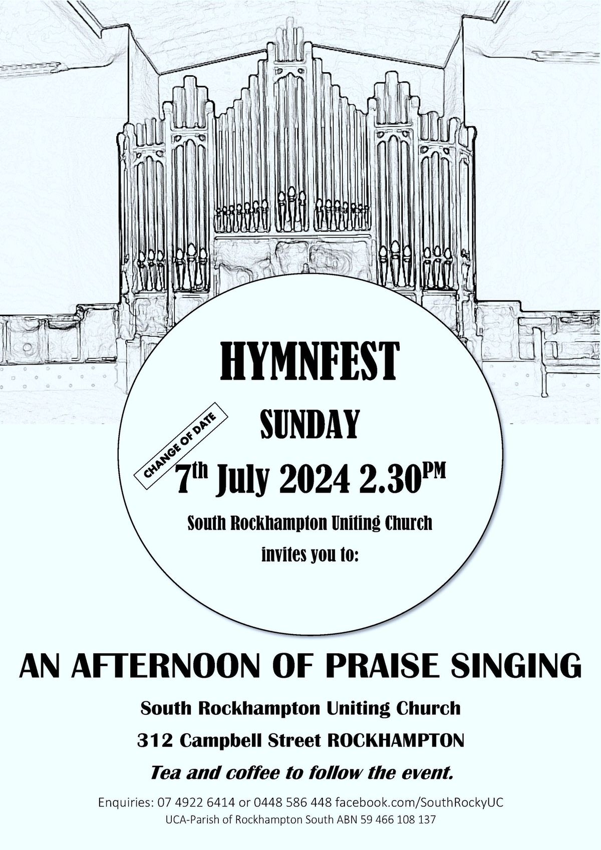 Hymnfest 24 An afternoon of praise singing