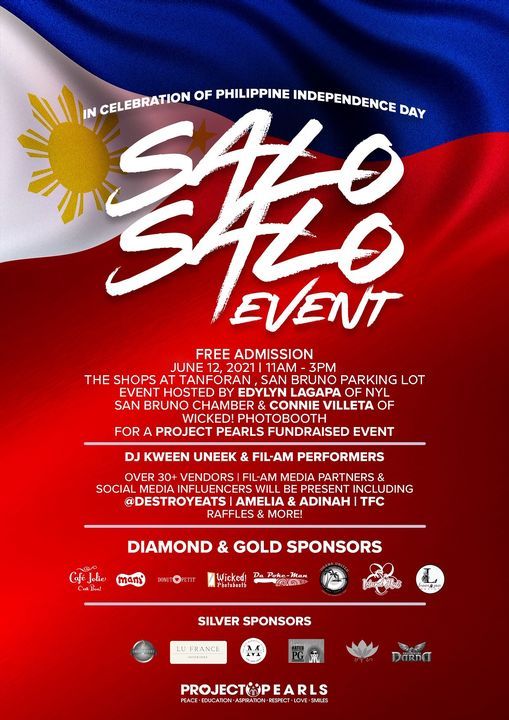 Philippine Independence Day Salo Salo Event The Shops At Tanforan San Bruno 12 June 21