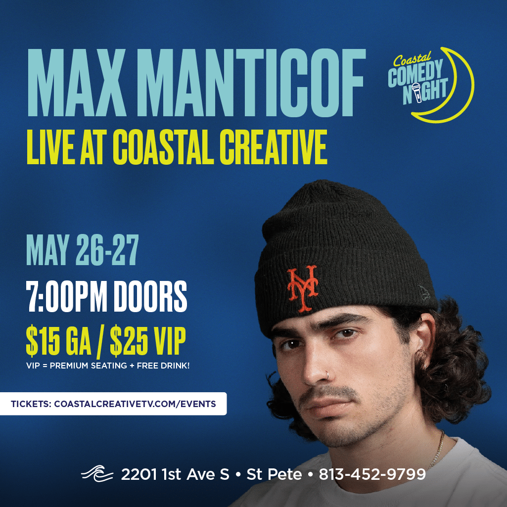 Max Manticof at Mic Drop Comedy